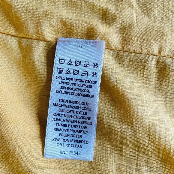 JOIE | Revolve Goldenrod Yellow Embroidered Tiered Boho
Maxi Dress Size 12 - Picture 12 of 14